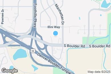 Map image of the property - 30 S Boulder Cir