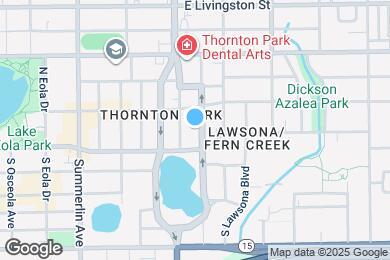 Map image of the property - 18 N Brown Ave