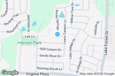 Map image of the property - 5317 Gingerwood Dr