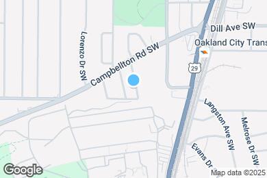 Map image of the property - 1473 Connally Ave SW