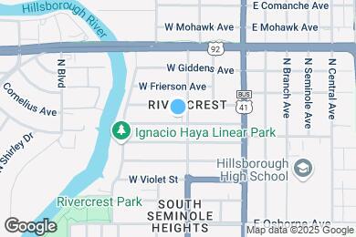 Map image of the property - 305 W Haya St