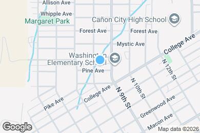 Map image of the property - 813 Pine Ave