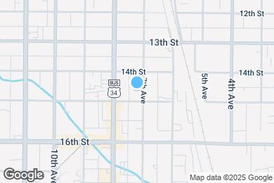 Map image of the property - 1423 7th Ave