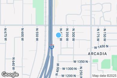 Map image of the property - 1489 N 400 W