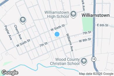 Map image of the property - 400 W 7th St