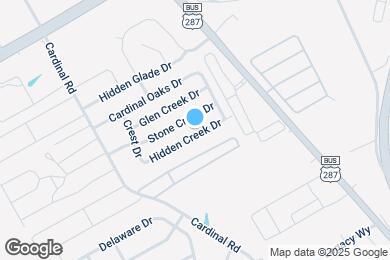 Map image of the property - 1114 Hidden Creek Dr