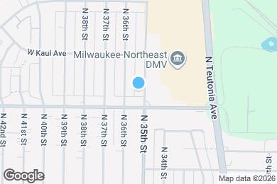 Map image of the property - 6025 N 35th St