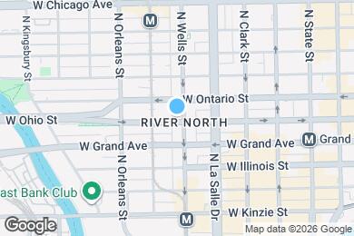 Map image of the property - 600 N Wells St