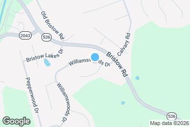 Map image of the property - 10529 Williamswoods Dr
