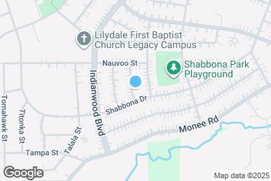 Map image of the property - 437 Navajo St