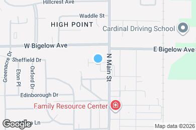 Map image of the property - 119 W Meade Ave