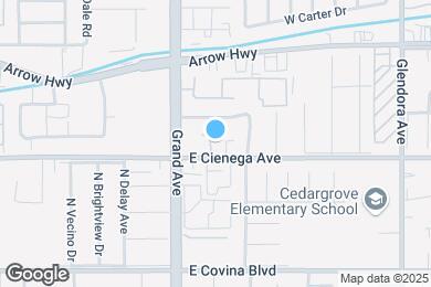 Map image of the property - Casa Cienega