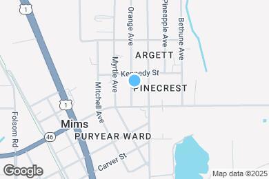 Map image of the property - 2527 Orange Ave