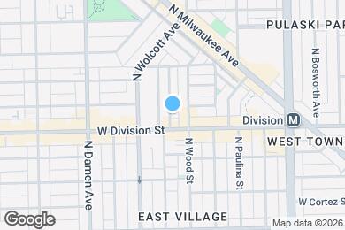 Map image of the property - 1213 N Honore St