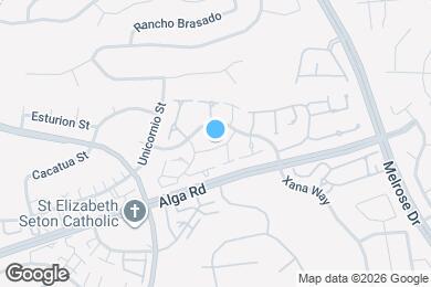 Map image of the property - 3086 Corte Trabuco