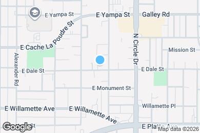 Map image of the property - 2632 E Dale St