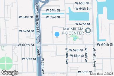 Map image of the property - 6055 W 19th Ave