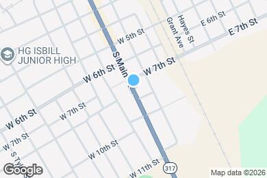 Map image of the property - 706 S Main St