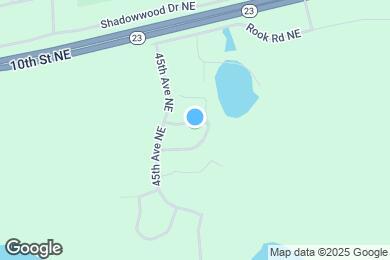 Map image of the property - 1226 45th Ave NE