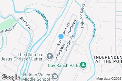 Map image of the property - 15167 S Wild Horse Wy