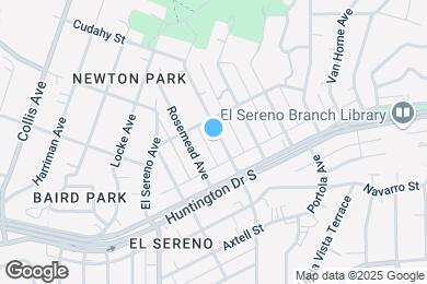 Map image of the property - 3743 Pueblo Ave