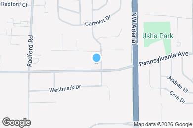 Map image of the property - 1745 Embassy West Dr