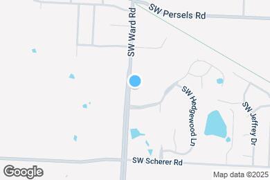 Map image of the property - 1442 SW Winthrop Dr