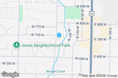 Map image of the property - 190 W 700 N