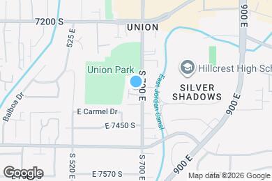 Map image of the property - 685 E Union Pines Ct