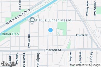 Map image of the property - 2007 Darrow Ave