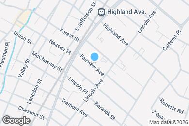 Map image of the property - 467 Fairview Ave