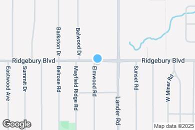 Map image of the property - 1105 Elmwood Rd