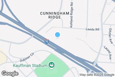 Map image of the property - Furnished Studio-Kansas City - Stadium