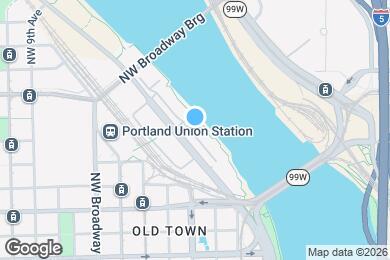 Map image of the property - 810 NW Naito Pkwy