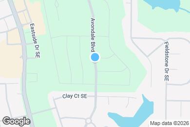 Map image of the property - 118 Avondale Blvd SE