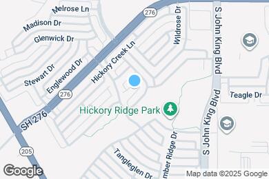 Map image of the property - 1625 Creekridge Ct
