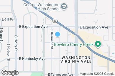 Map image of the property - 775 S Leyden St