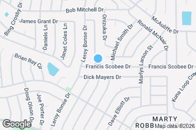 Map image of the property - 1640 Dennis Babjack Dr