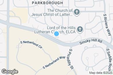 Map image of the property - 21507 E Smoky Hill Rd