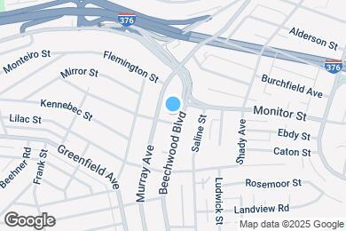 Map image of the property - 3583 Beechwood Blvd