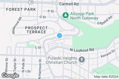 Map image of the property - Arbor Pointe at Hillcrest