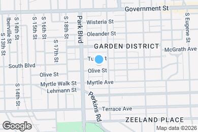 Map image of the property - 2009 Olive St