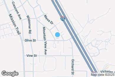 Map image of the property - 21380 Olive St