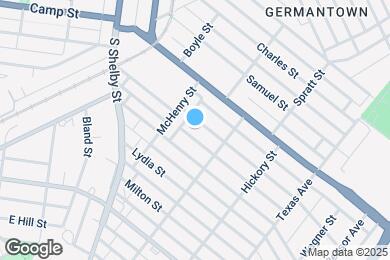 Map image of the property - 920 Ash St