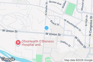 Map image of the property - 64 S Shafer St