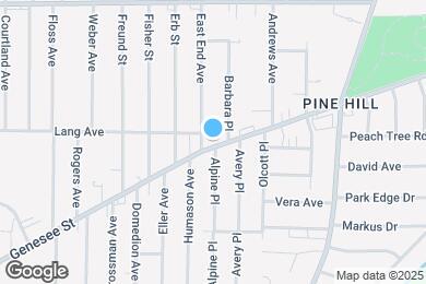 Map image of the property - 2290 Genesee St