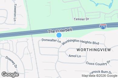 Map image of the property - 1330 Donwalter Ln
