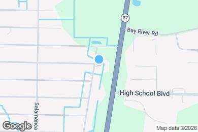 Map image of the property - 2432 Frontera St
