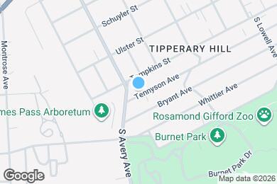 Map image of the property - 544 Tennyson Ave