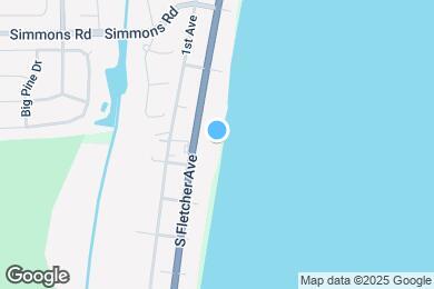 Map image of the property - 3350 S Fletcher Ave